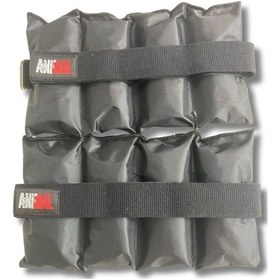 Resim 1,5 Kg 2 Adet Toplam 3 Kg El Ayak Bilek Kas Güçlendiriçi Ağırlık Seti Kum Ağırlık Torbası Siyah 