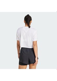 Resim Adidas Tr-es Boxy Workout Kadın T-shirt Jc9556 Beyaz 