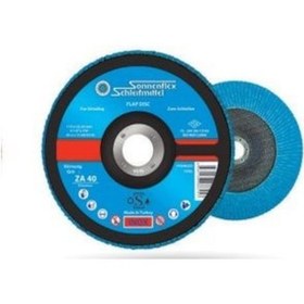 Resim Sonnenflex Flap Paslanmaz Zımpara Disk 180x22.23 Zk 60 5 Adet 