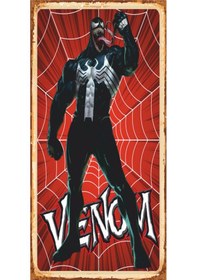 Resim venom süper kahramanlar mini retro ahşap poster 