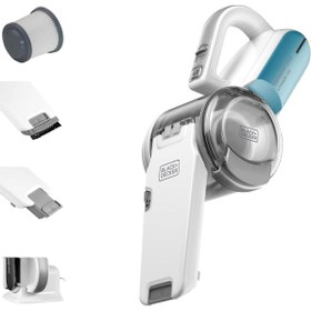 Resim Black Decker Kablosuz Dustbuster Pivot El Süpürgesi, 10.8V Li-Ion, 440ml Kapasite, PV1020L-B5 