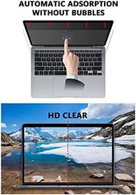 Resim McStorey MacBook Pro 14.2 inç M2 M3 M4 M5 Uyumlu Mat Anti Glare Ekran Koruyucu Yansıma Önleyici Göz Yormayan Touch ID Retina Net Görüntü Şeffaf 