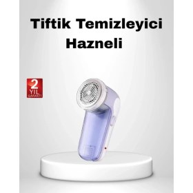 Resim Selfbuysell USB Şarjlı Tiftik Temizleyici – Kolay Temizlenen Hazne ve Bıçak, Taşınabilir 