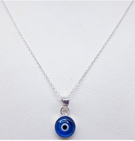 Resim Nazar Boncuğu Kadın Gümüş Kolye 499519925 