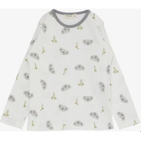 Resim Breeze Kız Bebek Pijama Takımı Sevimli Koala Desenli 9 Ay-3 Yaş, Ekru-ekru Ekru 