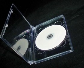 Resim Elba QD-527 1li Parlak Şeffaf 10mm Dvd Kutusu 10 Adet 