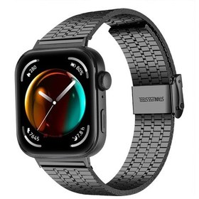Resim Huawei Watch Fit 3 İle Uyumlu Lux Correa Paslanmaz Metal Tokalı Kordon 