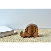 Resim Miamantra Ahşap Fil Telefonluk / Telefon Tutucu 