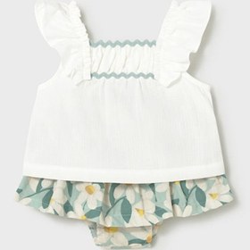 Resim Mayoral Yazlık Kız Bebek Bluz Etek Set Yeşil - Yeşil / 2 Yaş 
