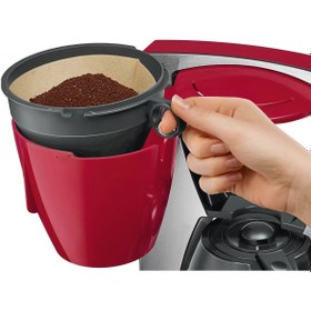 Resim Bosch TKA6A684 Comfortline Kırmızı Filtre Kahve Makinesi 