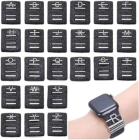 Resim Easy İdea Watch Uyumlu L Harfli Kordon Aksesuar/Charm 