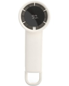 Resim Yeni Yüksek Hızlı El Tipi Vantilatör, Mini Taşınabilir Vantilatör Beyaz, 