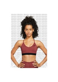 Resim Nike Bra İndy Light Support Sports Brown Büstiyer Sporcu Sütyeni Kahve 