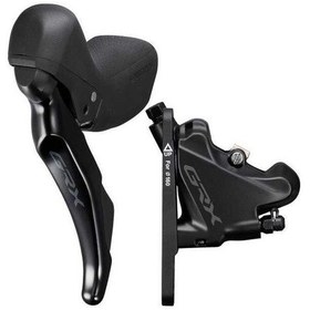 Resim Shimano Grx St-Rx400(L), Br-Rx400(F) Ön Disk Fren Seti Siyah 