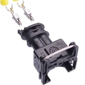 Resim TE Connectivity Enjektör Soketi 2 Pin Kablosuz 