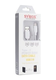 Resim Syrox 2.0A Type-C Powerbank & Data Kablo 0.25M C69 