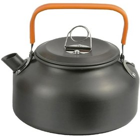 Resim Hfambition Portatif 0.8l Turuncu Saplı Kamp Çaydanlığı - Hızlı Isıtma Ve Taşınabilir Tasarım Turuncu 