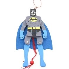 Resim MCM Group Ahşap Sallanan Batman Figürü 