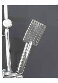 Resim Faumix Dubai90 Krom Yağmurlama Tepe Roboş Duş Seti Krom 