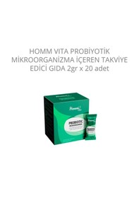 Resim Homm Life Vita Probiyotik Mikroorganizma İçeren Takviye Edici Gıda 20 Şase 