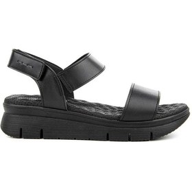 Resim Muya Souri Anatomik Taban Kadın Sandalet Siyah 