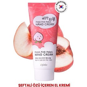 Resim Şeftali Özü İçeren Nemlendirici El Kremi Esfolio Peach Hand Cream 100 Ml 