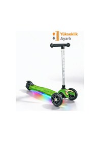 Resim Tois Scootix Pilli Işıklı 3 Tekerlekli Çocuk Scooter Gri 
