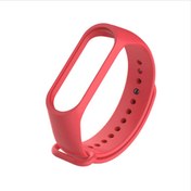 Resim Xiaomi Mi Band 4 Uyumlu Zore Kordon-Kırmızı 