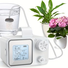 Resim Akıllı Otomatik Kendi Kendine Sulama Sistemi - Programlanabilir Zamanlayıcı ve LED Ekranlı, Pil Ömrü 60 Gün / Damla Sulama Seti (Saksı Bitkileri, Ev, Ofis, Balkon İçin) Kolay Kurulum, Hassas Su Verme, Otomatik Sulama Sistemi, Otomatik Bitki Sulama Sistemi, Su Zamanlayıcı, Damla Sulama Sistemi, Zamanlayıcılı Sulama, Balkon Sulama Sistemi, Akıllı Su Zamanlayıcısı, Bitkiler için Sulama Sistemi, Bitkiler için Kendi Kendine Sulama Cihazı, Otomatik Bitki Sulama Sistemi, Bitkiler 
