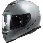 Resim Ls2 Storm Güneş Vizörlü Full Face Kask Nardo Gri 