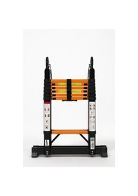 Resim Cardilife 2.2 + 2.2 Metre Teleskopik Çelik Merdiven 7+7 