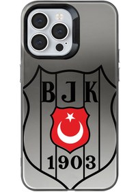 Resim Beşiktaş Büyük Arma Bayrak Premium Telefon Kılıfı - iPhone 13 Pro 