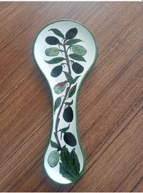 Resim El Yapımı Tezgah Üzeri 23x9 Çini Kaşıklık 