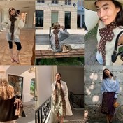 Resim Kadınlar için Bohem Tarzı Uzun Dekoratif Boyun Eşarpı, Dış Mekan Kıyafetleri İçin Mükemmel, Şık Aksesuar | Bohem Tarzı Eşarp | Dokulu, Bohem Eşarp 