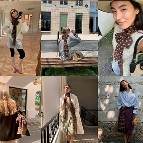 Resim Kadınlar için Bohem Tarzı Uzun Dekoratif Boyun Eşarpı, Dış Mekan Kıyafetleri İçin Mükemmel, Şık Aksesuar | Bohem Tarzı Eşarp | Dokulu, Bohem Eşarp 