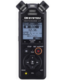 Resim Ls-p5 Bluetoothlu Yüksek Çözünürlüklü Ses Kayıt Cihazı 3 Mikrofonlu Hi-res Pcm 
