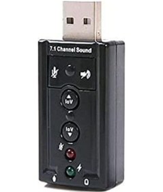 Resim Hy-u717 Usb 2.0 Ses Kartı 7.1 Ch 
