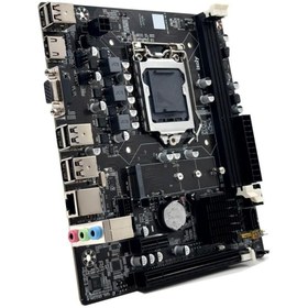 Resim IZOLY H61 Sata Ddr3 1600mhz Usb 2.0 Vga Hdmı Ses Lan 1155p 2.3.gen Anakart 
