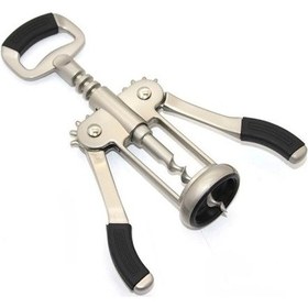 Resim Paslanmaz Çelik Tirbuşon Şarap Açacağı Model 5 Renkli 