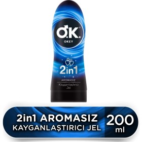 Resim Okey 2in1 Aromasız Jel 200 Ml 