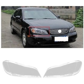 Resim Didadodo Araba Sağ Far Kabuk Lamba Gölge Şeffaf Lens Kapağı Far Kapağı Nissan Cefiro A33 2000-2004 