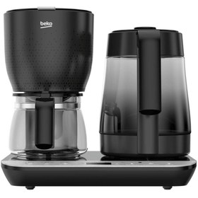 Resim Beko CFM 8449 I Dem® Deluxe Otomatik Çay & Filtre Kahve Makinesi 