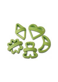 Resim 6 Li Kurabiye Kalıpları Asorti 