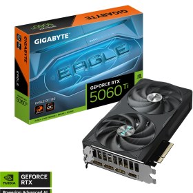 Resim GIGABYTE VGA GeForce RTX™ 5060 Ti EAGLE OC 16GB, 128 Bit, GDDR7, HDMI Ekran Kartı - GV-N506TEAGLE OC-16GD 
