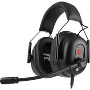 Resim Rampage R41 REACTOR Siyah 7.1+Noise Cancellation 4 Ses Efektli 2 Mikrofonlu Oyuncu Kulaklığı Rampage