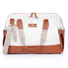 Resim Anne Bebek Bakım Çantası Taba 