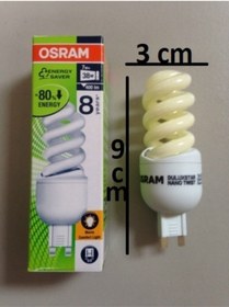 Resim Osram 7w Tasarruflu G9 Duylu Ampul-duluxstar Nano Twist 7w=38w 400lm Sarı Işık Tasarruflu Ampul G9 
