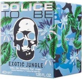 Resim Police To Be Exotic Jungle Man EDT 40 ml Erkek Parfümü 