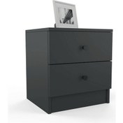 Resim Berlin Komodin - Antrasit 