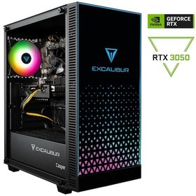 Resim Casper Excalibur E65H.141F-BF50X-0FC i3-14100F 16 GB 1 TB NVMe SSD RTX3050 Dos Masaüstü Oyuncu Bilgisayarı 